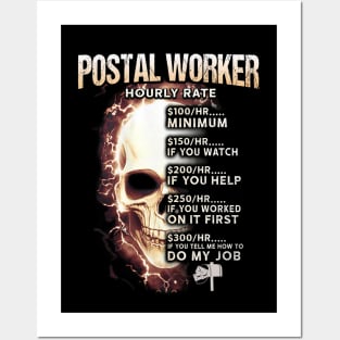 Postal Worker Posters and Art